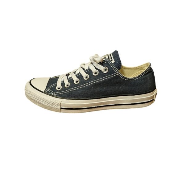 Converse Navy Chuck Taylor All Star Low Top Sneakers  Unisex Men's 5 / Women's 7 - Picture 1 of 7